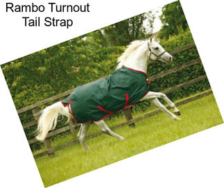 Rambo Turnout Tail Strap