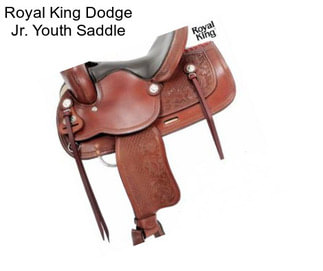 Royal King Dodge Jr. Youth Saddle