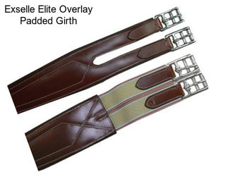 Exselle Elite Overlay Padded Girth