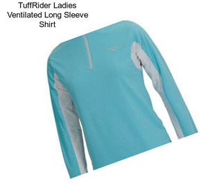 TuffRider Ladies Ventilated Long Sleeve Shirt
