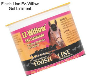 Finish Line Ez-Willow Gel Liniment