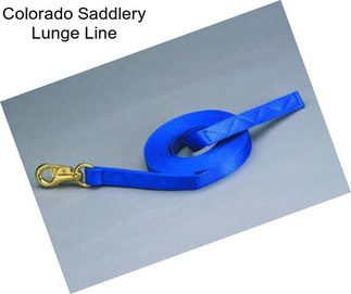 Colorado Saddlery Lunge Line