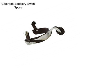 Colorado Saddlery Swan Spurs