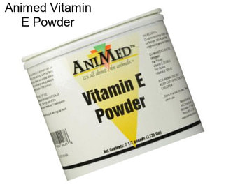 Animed Vitamin E Powder