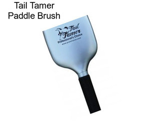 Tail Tamer Paddle Brush