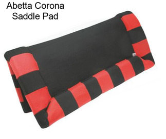 Abetta Corona Saddle Pad