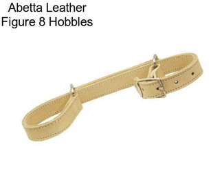 Abetta Leather Figure 8 Hobbles