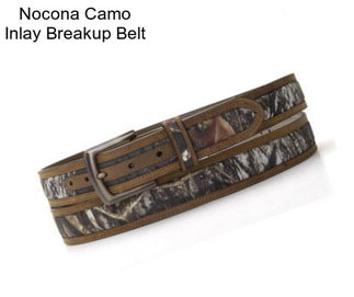 Nocona Camo Inlay Breakup Belt