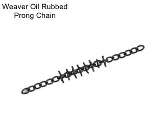 Weaver Oil Rubbed Prong Chain