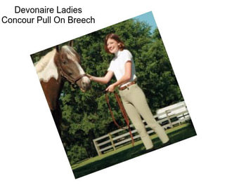 Devonaire Ladies Concour Pull On Breech