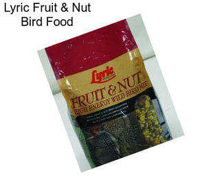 Lyric Fruit & Nut Bird Food