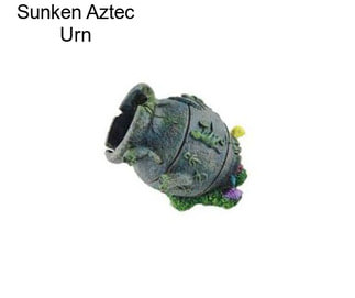 Sunken Aztec Urn