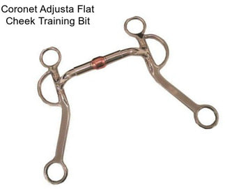 Coronet Adjusta Flat Cheek Training Bit