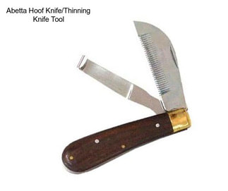 Abetta Hoof Knife/Thinning Knife Tool