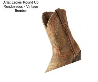 Ariat Ladies Round Up Rendezvous - Vintage Bomber