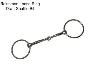 Reinsman Loose Ring Draft Snaffle Bit