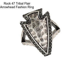 Rock 47 Tribal Flair Arrowhead Fashion Ring