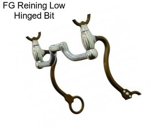 FG Reining Low Hinged Bit