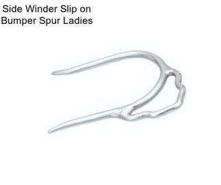 Side Winder Slip on Bumper Spur Ladies