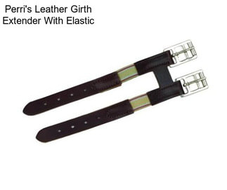 Perri\'s Leather Girth Extender With Elastic