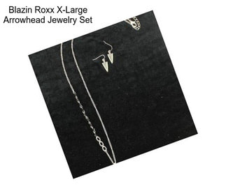 Blazin Roxx X-Large Arrowhead Jewelry Set