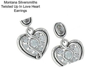 Montana Silversmiths Twisted Up In Love Heart Earrings