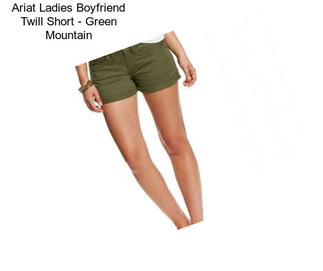 Ariat Ladies Boyfriend Twill Short - Green Mountain