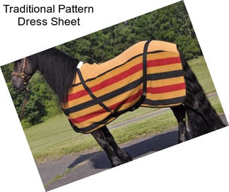 Traditional Pattern Dress Sheet