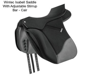 Wintec Isabell Saddle With Adjustable Stirrup Bar - Cair