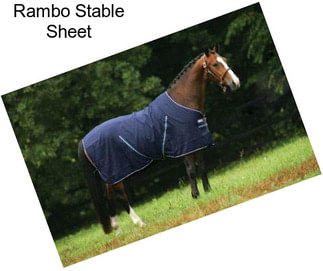 Rambo Stable Sheet