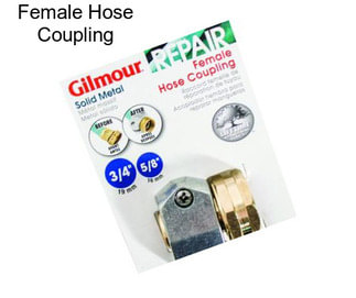 Female Hose Coupling