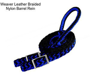 Weaver Leather Braided Nylon Barrel Rein