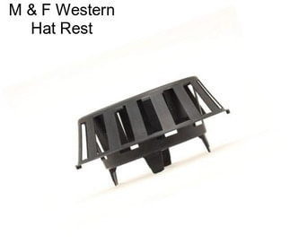 M & F Western Hat Rest