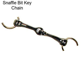 Snaffle Bit Key Chain