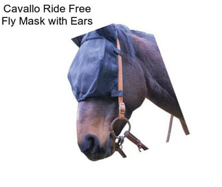 Cavallo Ride Free Fly Mask with Ears