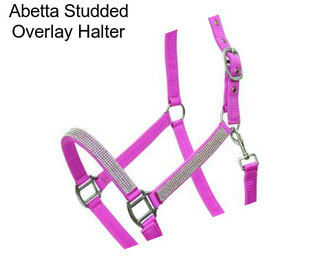 Abetta Studded Overlay Halter