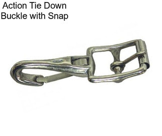 Action Tie Down Buckle with Snap