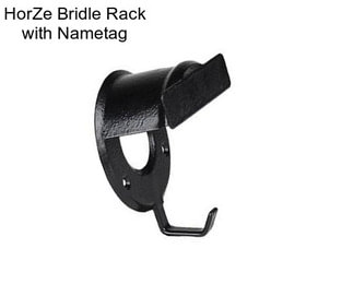 HorZe Bridle Rack with Nametag