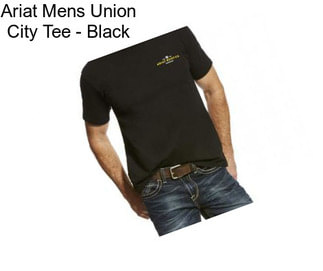 Ariat Mens Union City Tee - Black