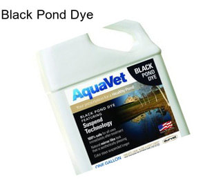 Black Pond Dye