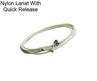 Nylon Lariat With Quick Release