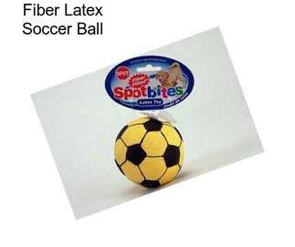 Fiber Latex Soccer Ball