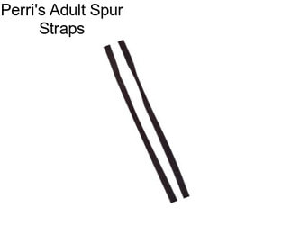 Perri\'s Adult Spur Straps