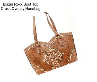 Blazin Roxx Boot Top Cross Overlay Handbag