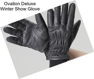 Ovation Deluxe Winter Show Glove