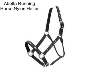 Abetta Running Horse Nylon Halter