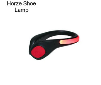 Horze Shoe Lamp