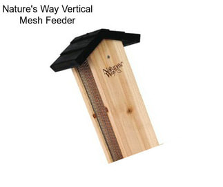 Nature\'s Way Vertical Mesh Feeder