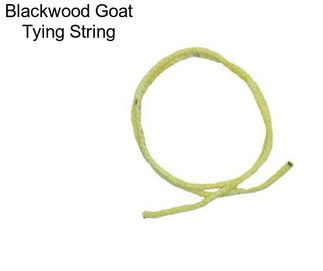 Blackwood Goat Tying String