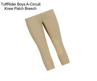 TuffRider Boys A-Circuit Knee Patch Breech